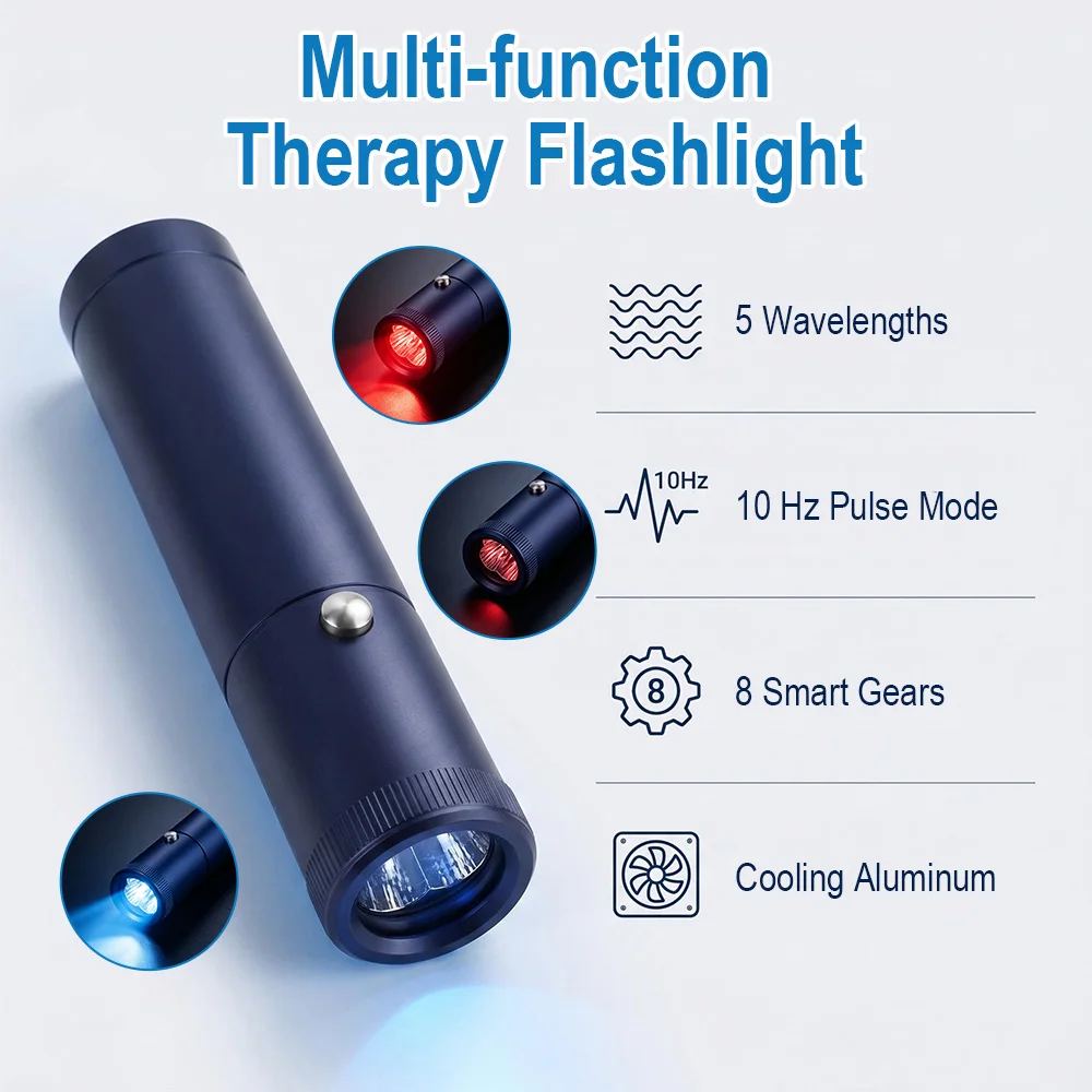 BORUiT ไฟฉายบำบัดด้วยแสงสีแดง  - Outdoor Adventure Therapy บทวิจารณ์และราคา