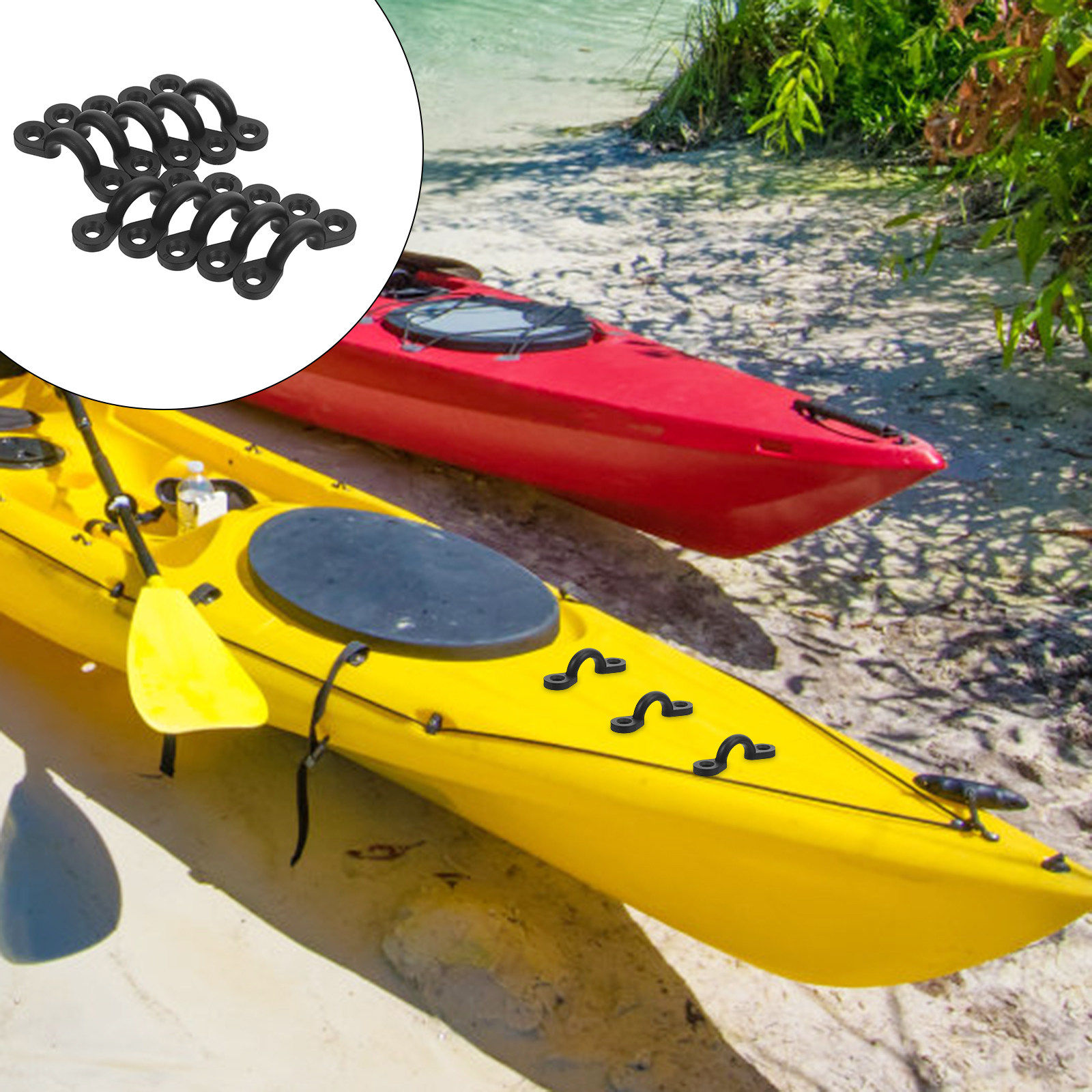 ชุดอุปกรณ์ยึดเรือคายัค 20 ชิ้น - Outdoor Adventure Kayak บทวิจารณ์และราคา