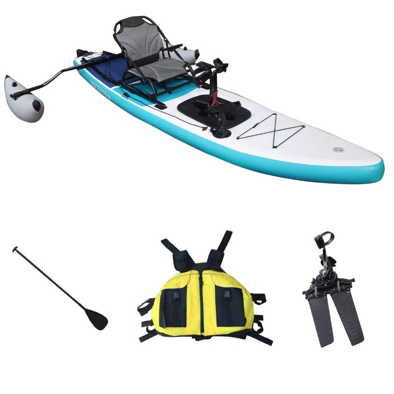 เรือคายัคพองลมแบบสองที่นั่ง ขน - Outdoor Adventure Kayak บทวิจารณ์และราคา