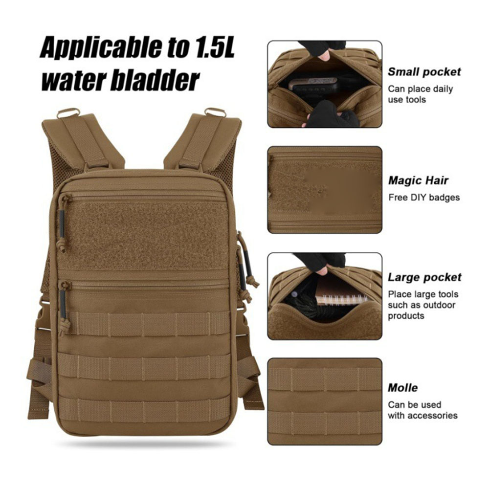 กระเป๋าเป้สะพายหลัง MOLLE แบบย - Outdoor Adventure Vest บทวิจารณ์และราคา